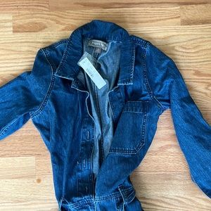J Crew Denim Jumpsuit
